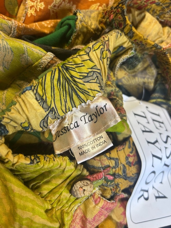 Colorful Patchwork Overalls - Picture 8 of 11